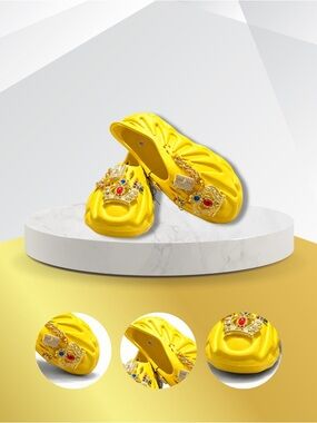 Crown Luxe: Premium Jeweled Comfort Slides